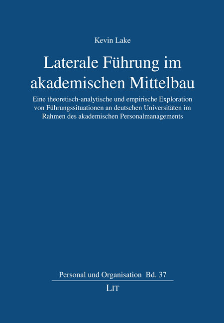 Laterale Führung im akademischen Mittelbau main product photo