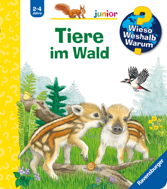 Wieso? Weshalb? Warum? junior, Band 77 - Tiere im Wald main product photo