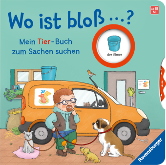 Wo ist bloß ...? - Mein Tier-Buch zum Sachen suchen
