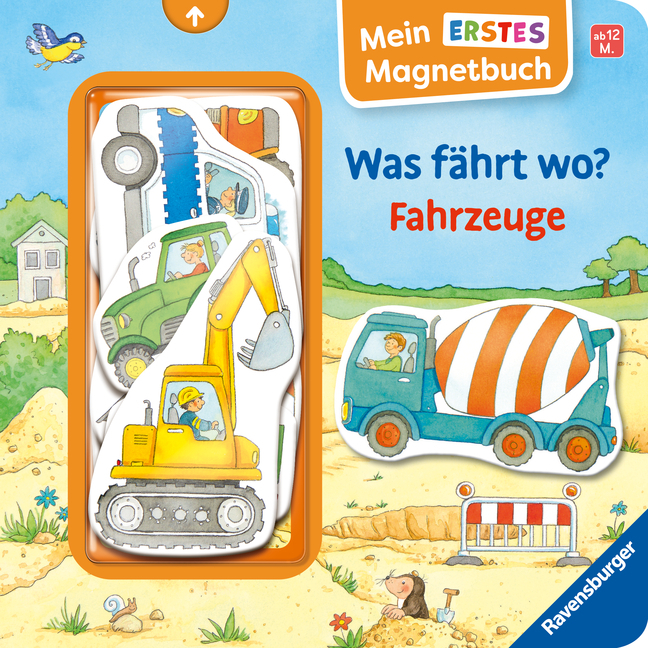 Mein erstes Magnetbuch - Was fährt wo? Fahrzeuge main product photo