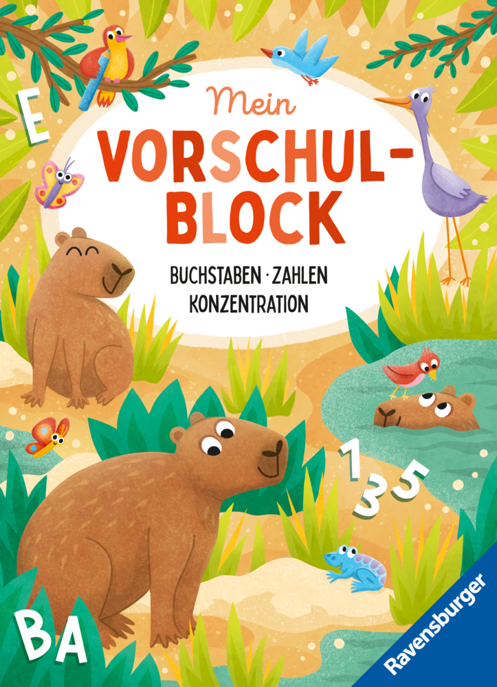 Mein Vorschulblock: Buchstaben, Zahlen, Konzentration main product photo