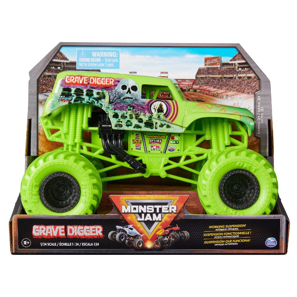 MNJ Monster Jam Die Cast 1:24 Grave Digg main product photo