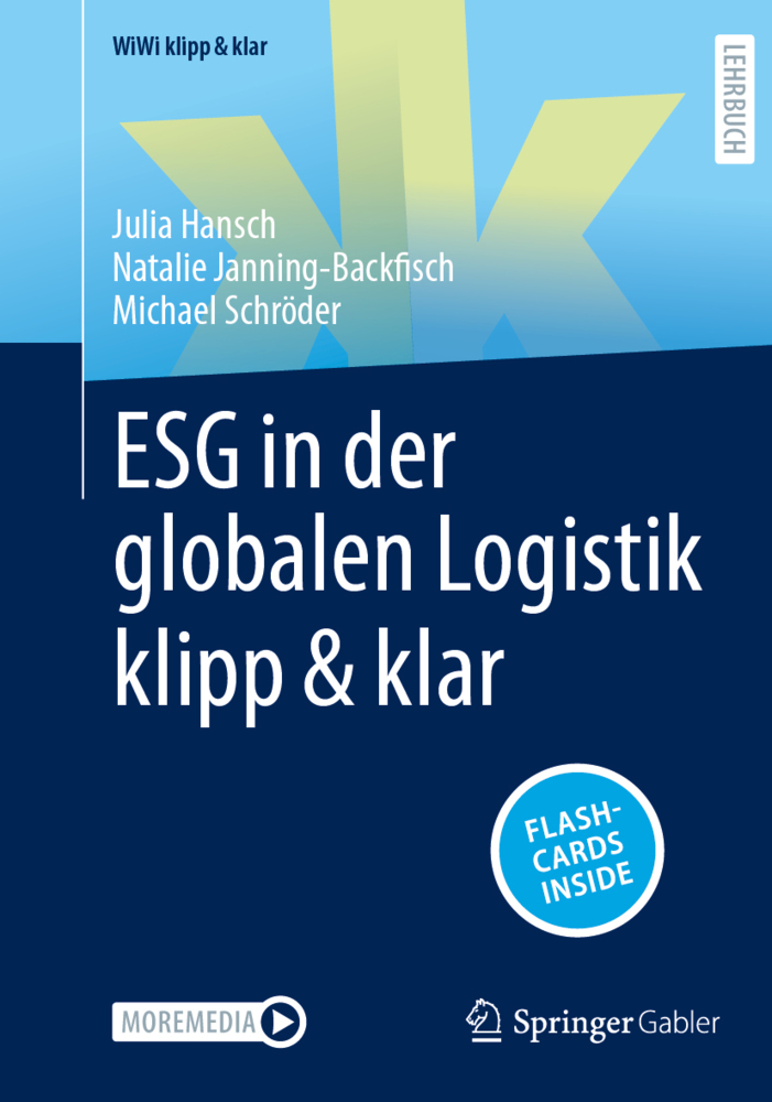 ESG in der globalen Logistik klipp & klar, m. 1 Buch, m. 1 E-Book main product photo