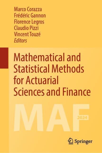 Mathematical and Statistical Methods for Actuarial Sciences and Finance main product photo