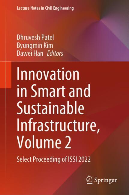 Innovation in Smart and Sustainable Infrastructure, Volume 2 main product photo