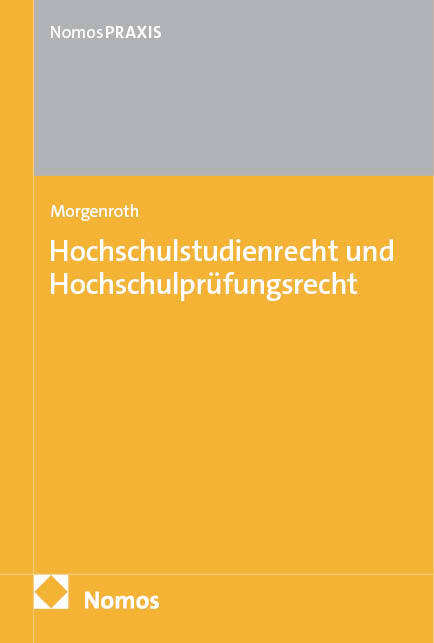 Hochschulstudienrecht und Hochschulprüfungsrecht main product photo