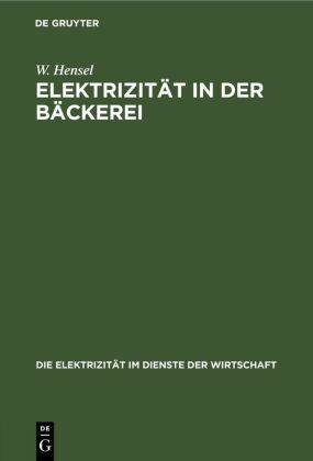 Elektrizität in der Bäckerei