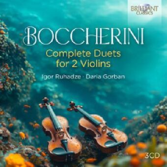 Boccherini:Complete Duets For 2 Violins, 3 Audio-CD