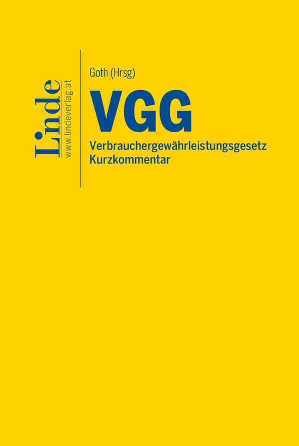 VGG | Verbrauchergewährleistungsgesetz main product photo