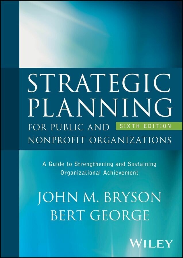 Strategic Planning for Public and Nonprofit Organizations main product photo