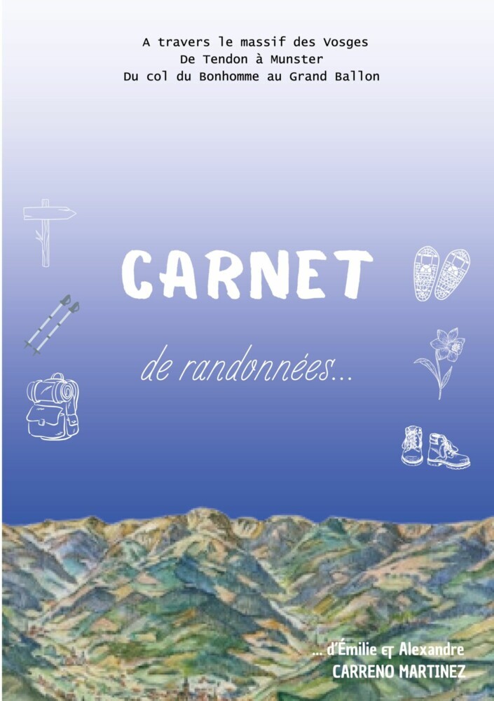 Carnet de Randonnées main product photo