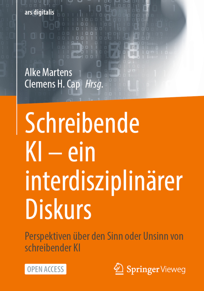 Schreibende KI -- ein interdisziplinärer Diskurs main product photo