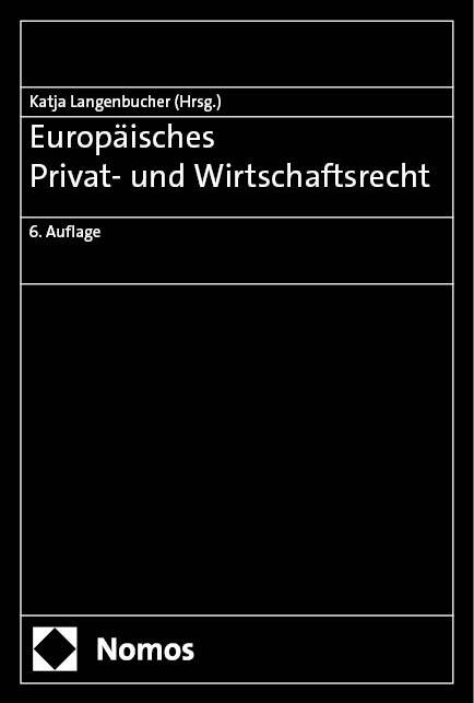 Europäisches Privat- und Wirtschaftsrecht main product photo
