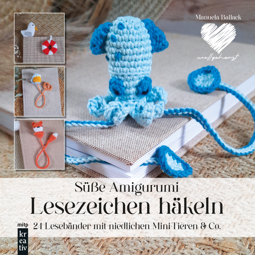 Amigurumi-Lesezeichen häkeln main product photo