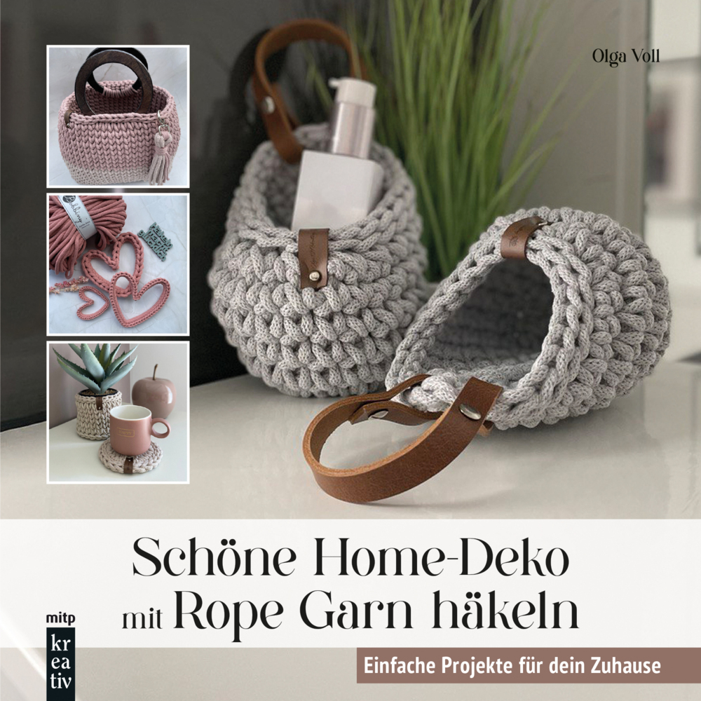 Schöne Home-Deko mit Rope Garn häkeln main product photo