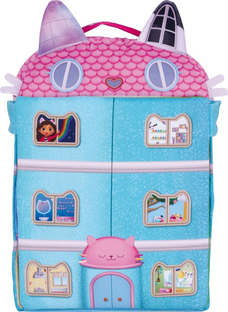 Gabby's Dollhouse, Puppenhaus mit 3 Figuren und Lift, 41 cm main product photo