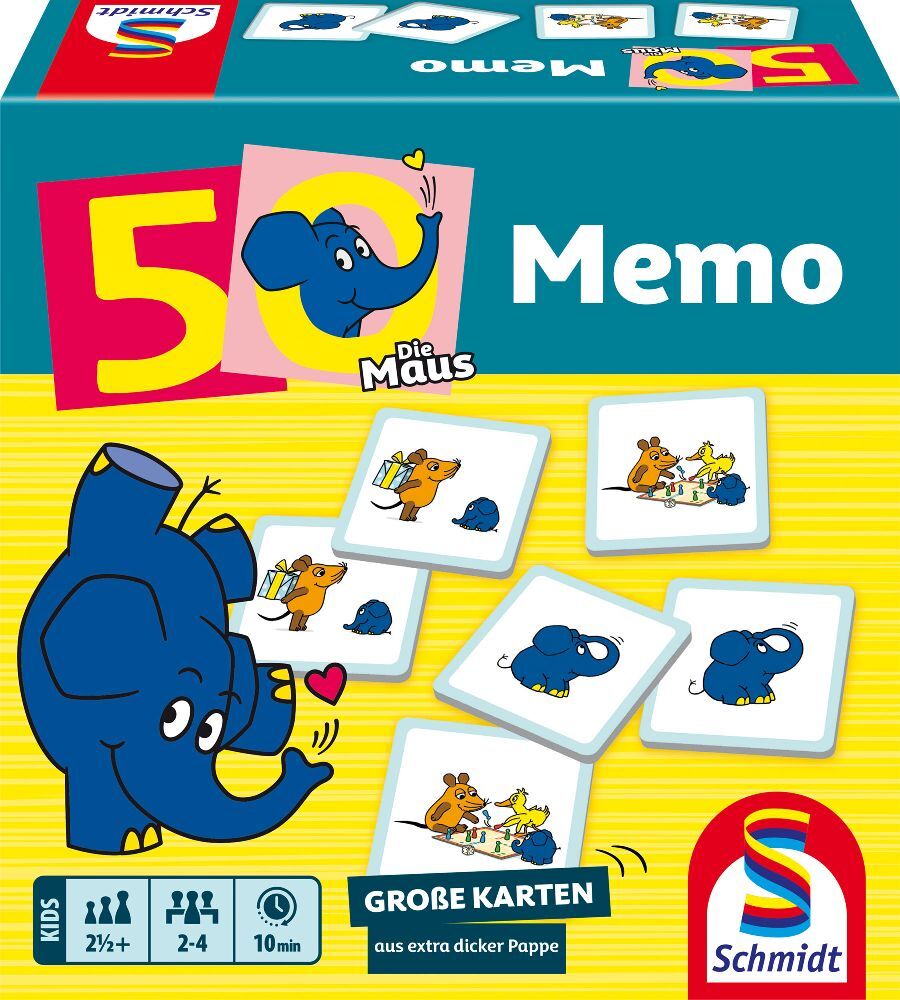 Die Maus, Elefanten-Memo, 50. Jubiläum main product photo