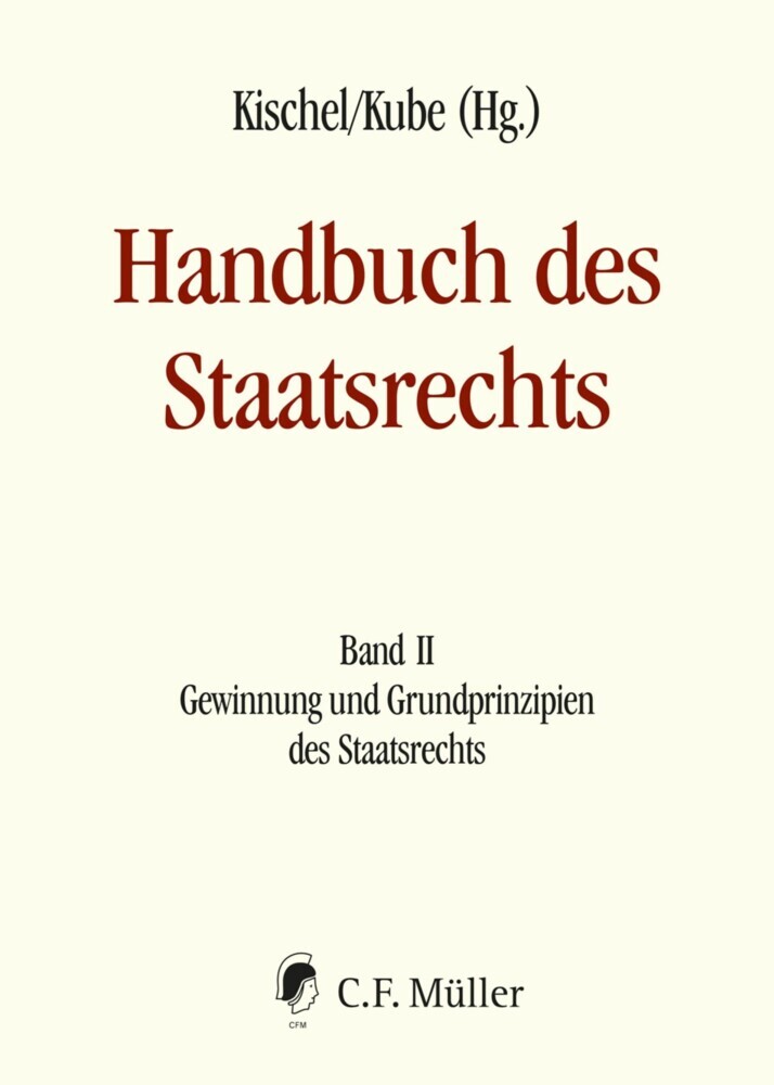 Handbuch des Staatsrechts - Neuausgabe main product photo