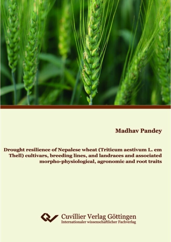 Drought resilience of Nepalese wheat (Triticum aestivum L. em Thell) cultivars, breeding lines, and landraces and associated morpho-physiological, agronomic and root traits main product photo