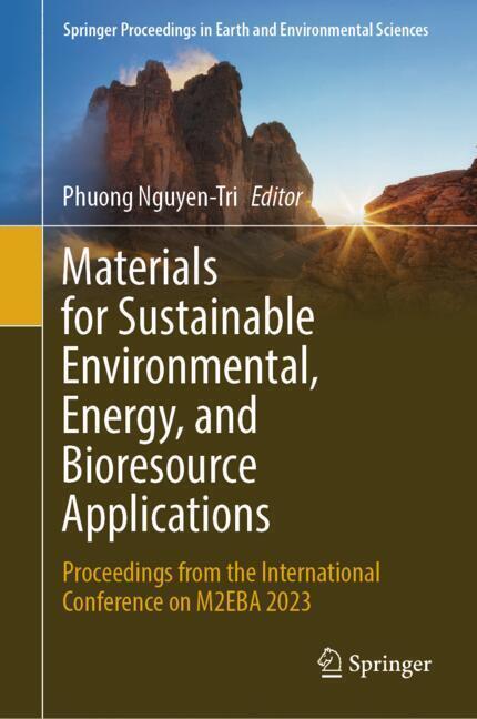 Materials for Sustainable Environmental, Energy, and Bioresource Applications main product photo