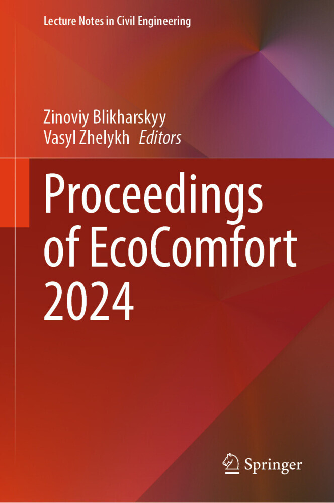 Proceedings of EcoComfort 2024 main product photo