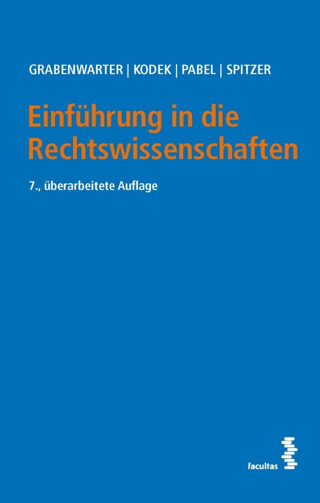 Einführung in die Rechtswissenschaften main product photo