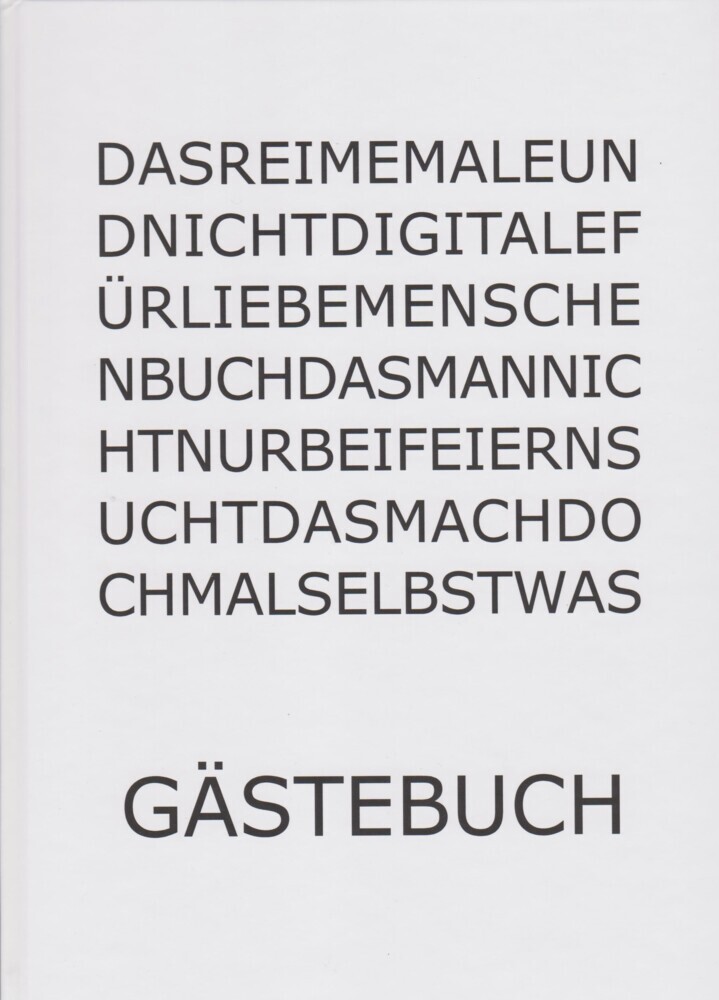 Gästebuch main product photo