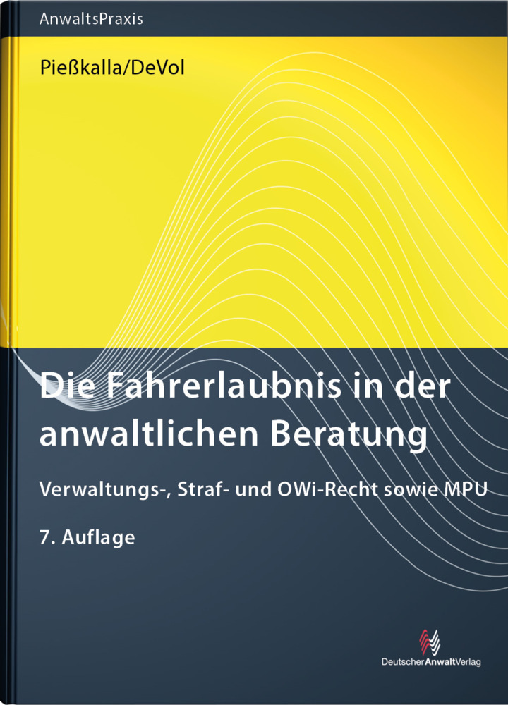 Die Fahrerlaubnis in der anwaltlichen Beratung main product photo