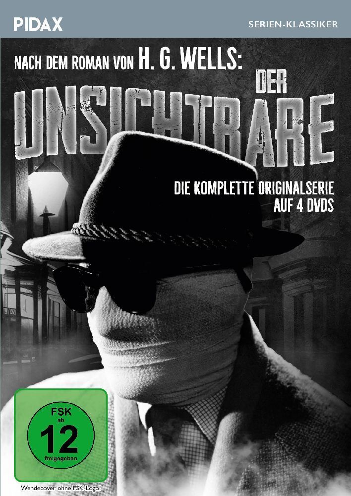 H. G. Wells: Der Unsichtbare, 4 DVD main product photo