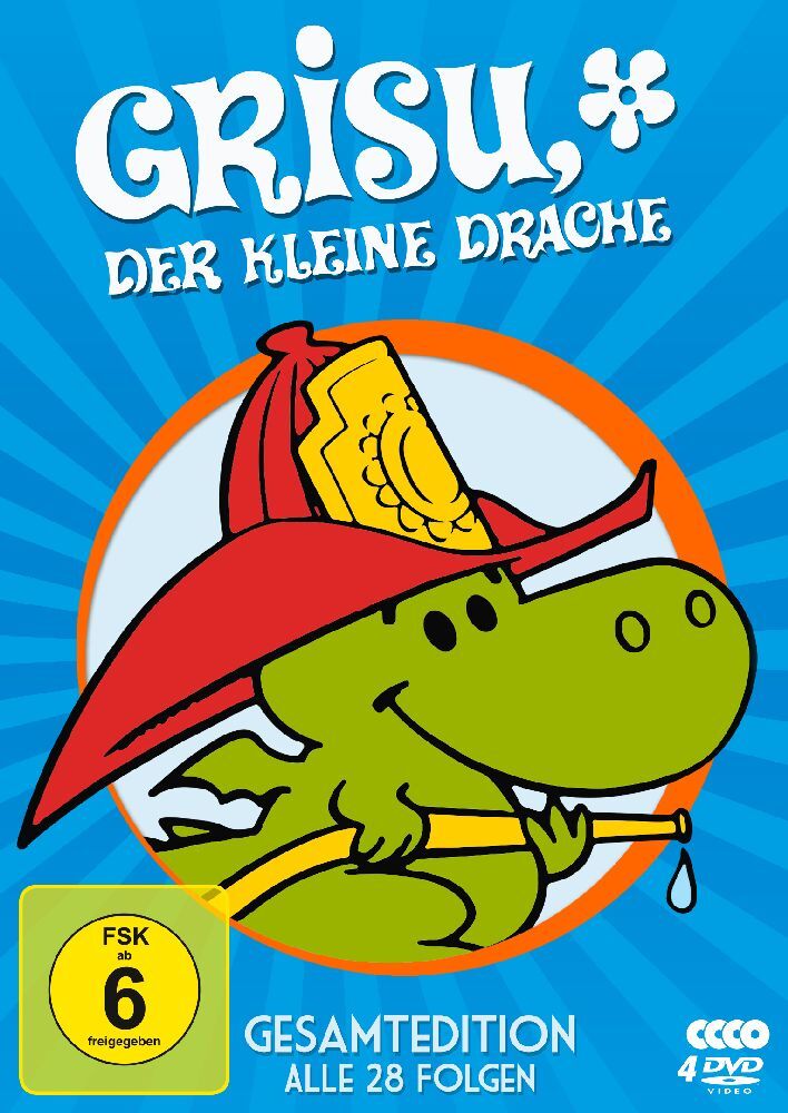 Grisu - Der kleine Drache - Gesamtedition, 4 DVD main product photo