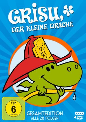 Grisu - Der kleine Drache - Gesamtedition, 4 DVD