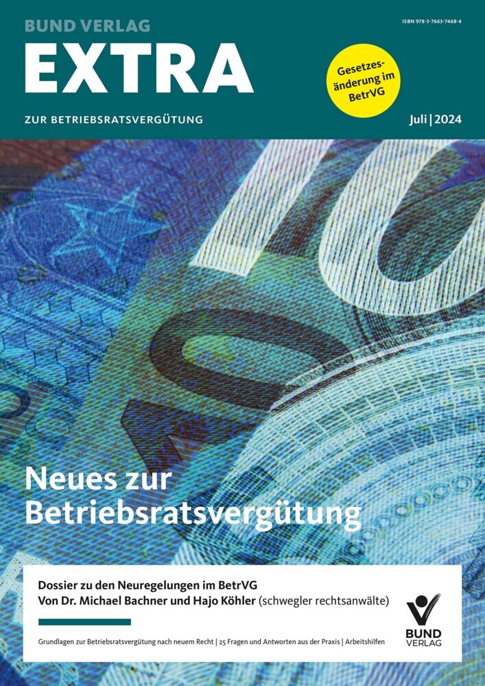 EXTRA zur Betriebsratsvergütung main product photo