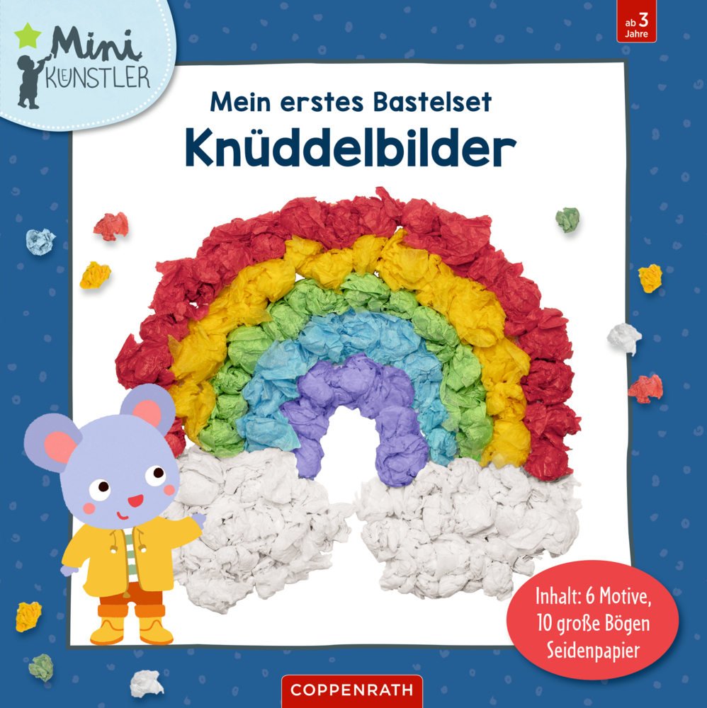 Mein erstes Bastelset: Knüddelbilder (Regenbogen) main product photo