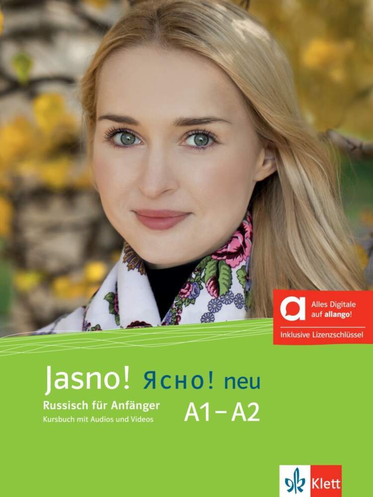 Jasno! neu A1-A2 - Hybride Ausgabe allango, m. 1 Beilage main product photo