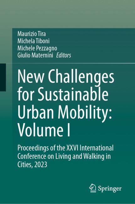 New Challenges for Sustainable Urban Mobility: Volume I main product photo
