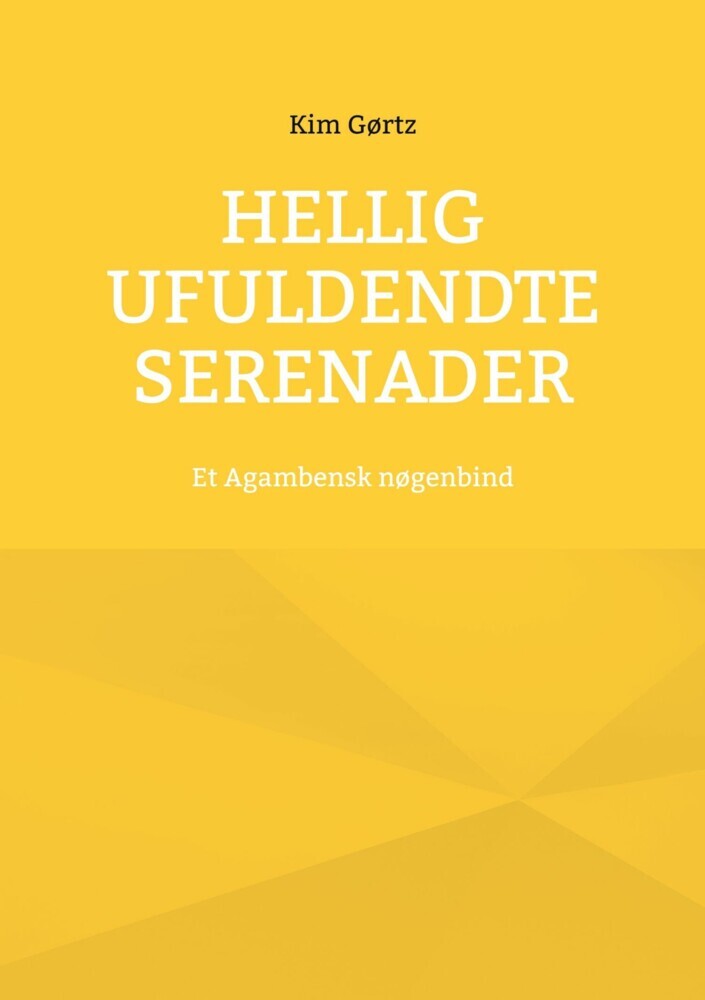 Hellig Ufuldendte serenader main product photo