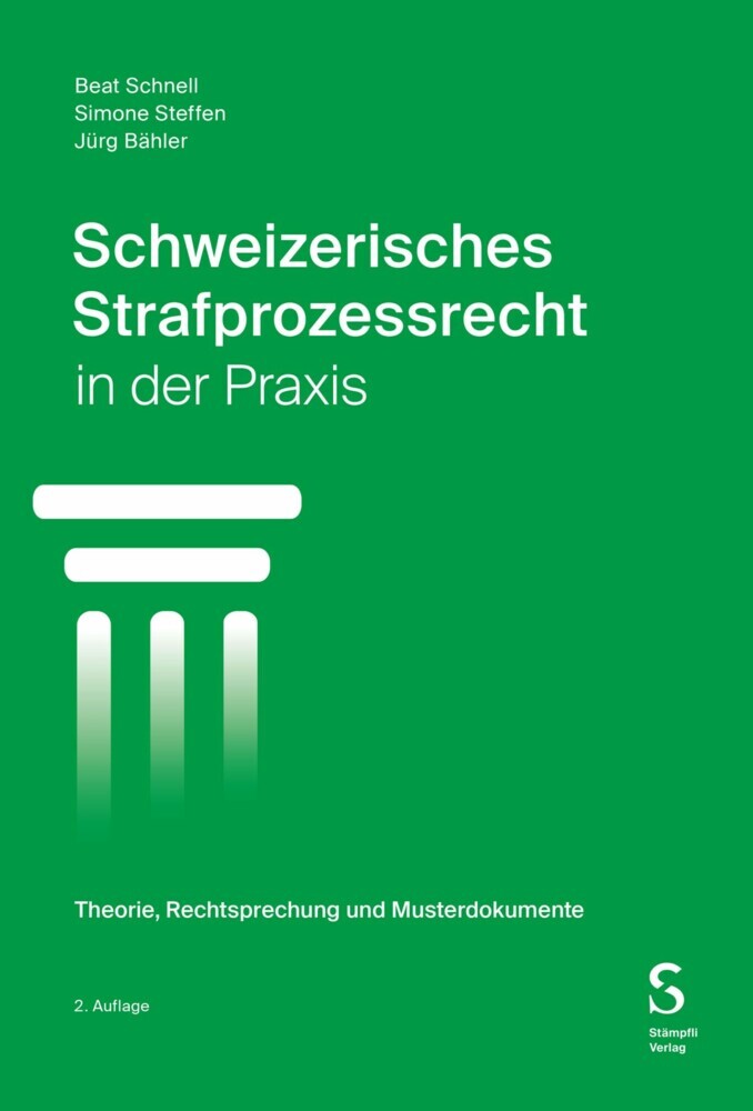 Schweizerisches Strafprozessrecht in der Praxis main product photo