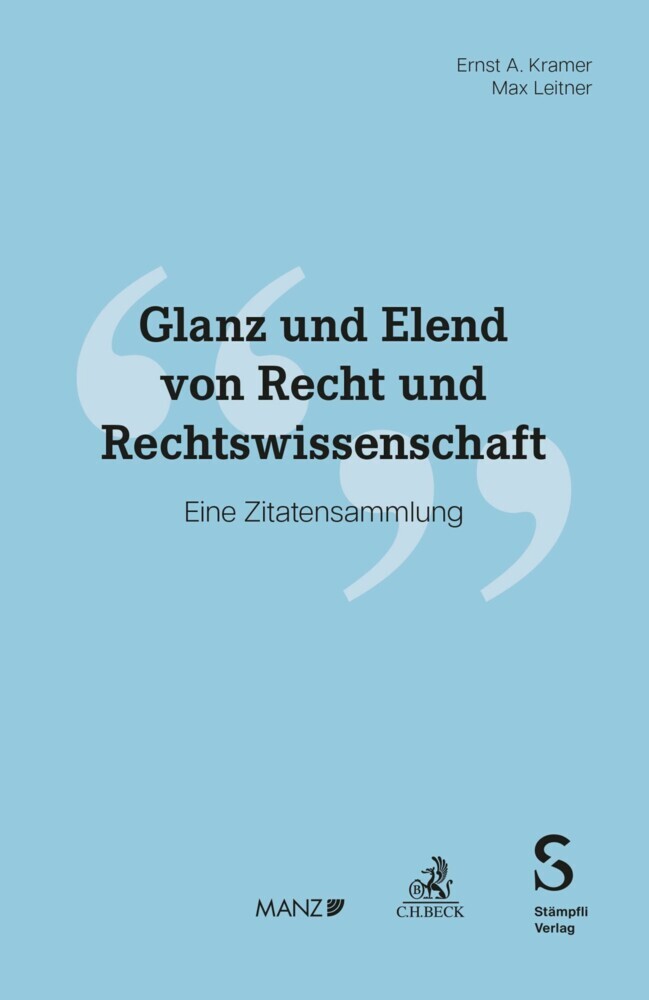 Glanz und Elend von Recht und Rechtswissenschaft main product photo