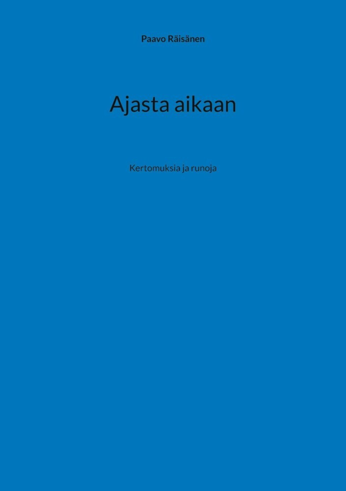Ajasta aikaan main product photo