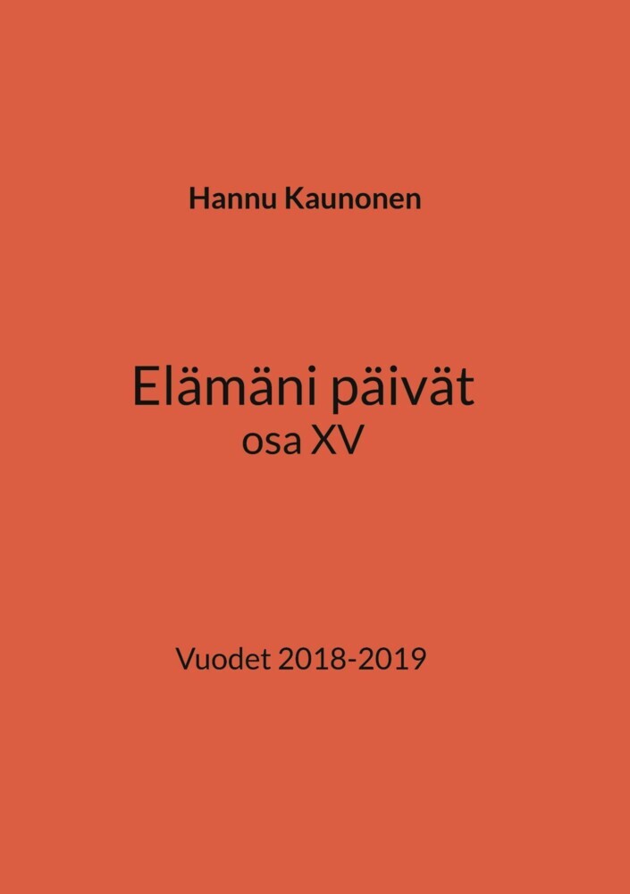 Elämäni päivät osa XV main product photo