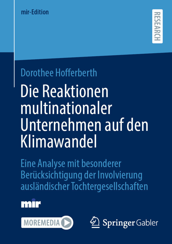 Die Reaktionen multinationaler Unternehmen auf den Klimawandel main product photo