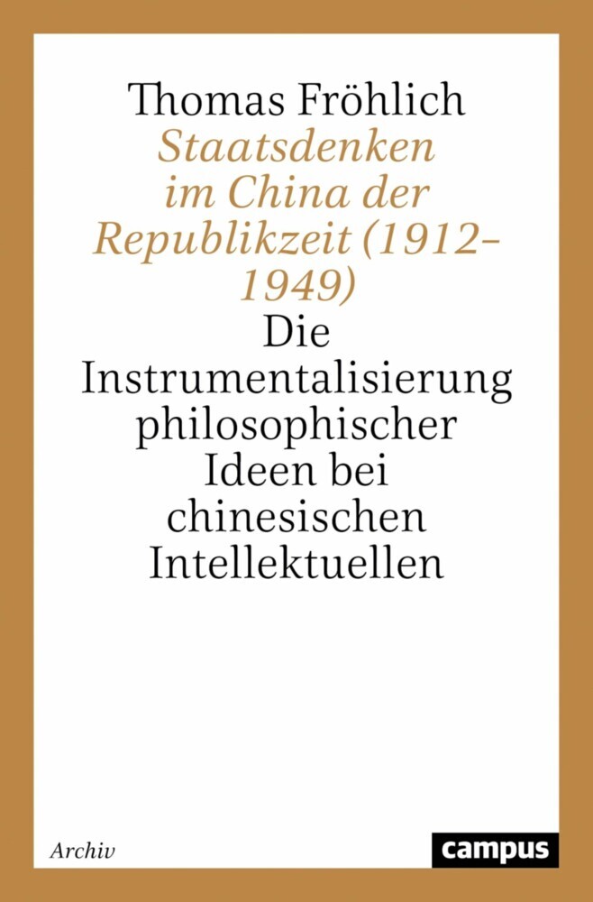 Staatsdenken im China der Republikzeit (1912-1949) main product photo