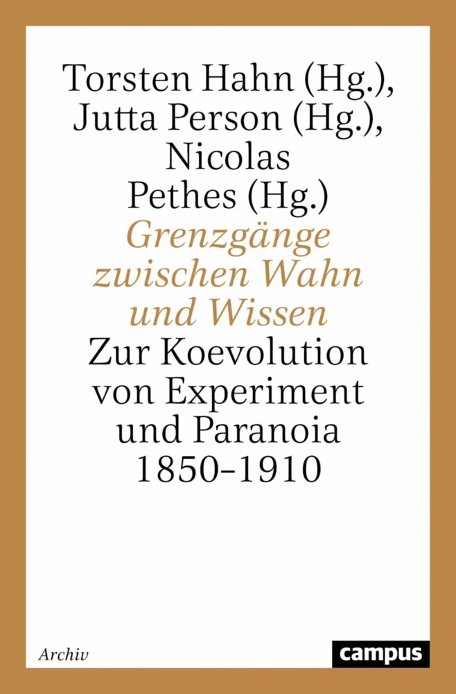 Grenzgänge zwischen Wahn und Wissen main product photo