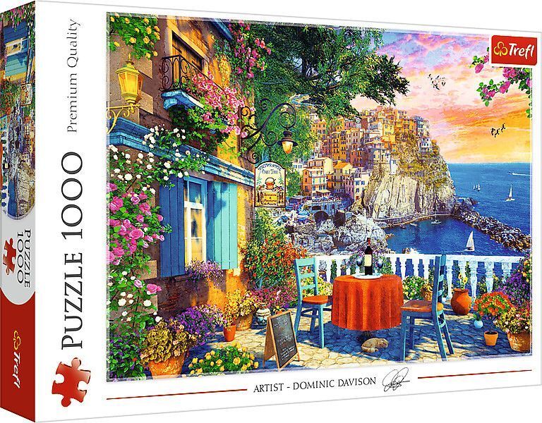 Puzzle 1000 Blick auf die Cinque Terre main product photo