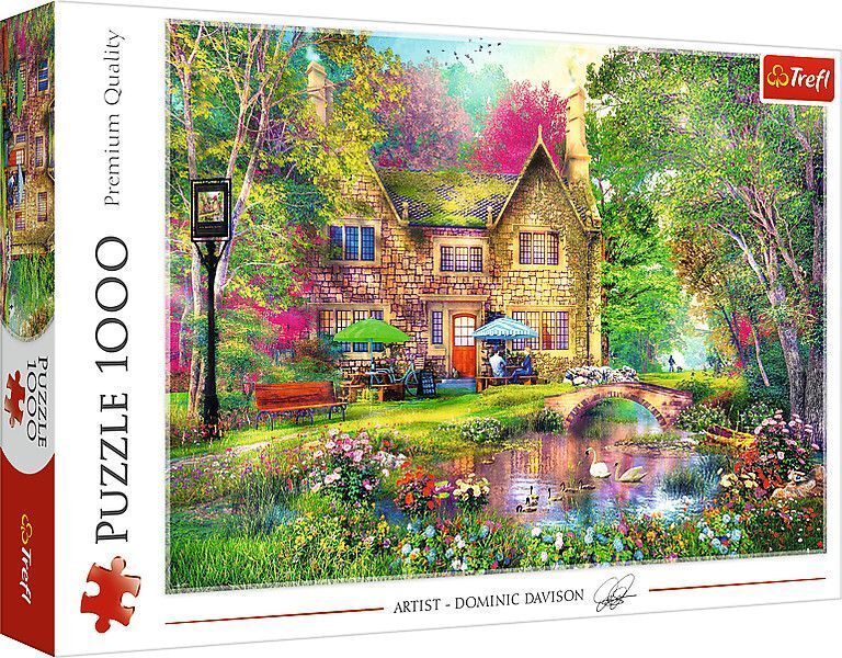 Puzzle 1000 Waldparadies main product photo