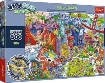 Puzzle 500  Spy Guy USA