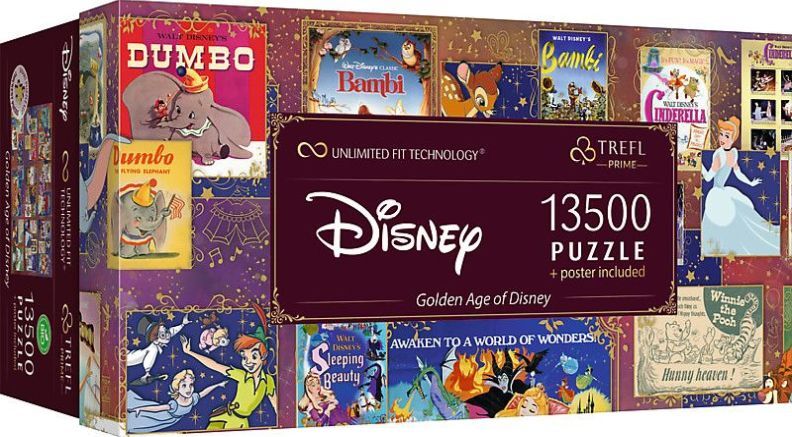 UFT Puzzle 13500 - Golden Age of Disney main product photo