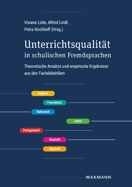 Unterrichtsqualität in schulischen Fremdsprachen main product photo
