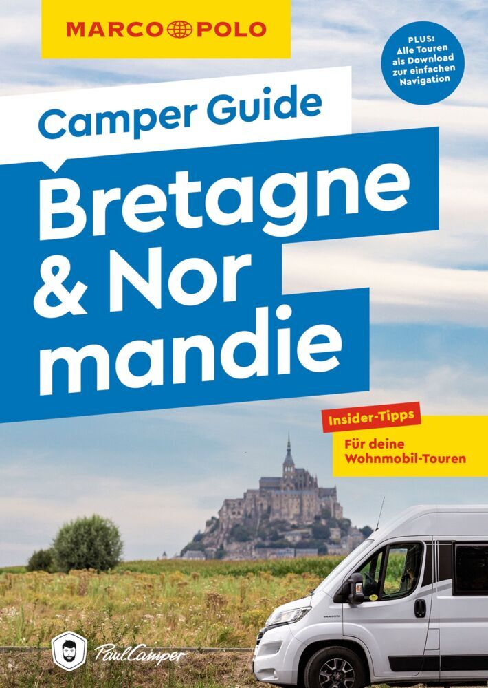MARCO POLO Camper Guide Bretagne & Normandie main product photo