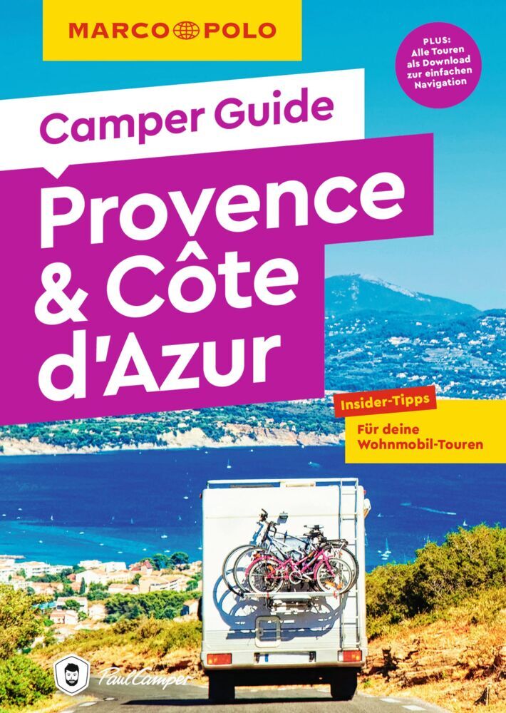 MARCO POLO Camper Guide Provence & Côte d`Azur main product photo